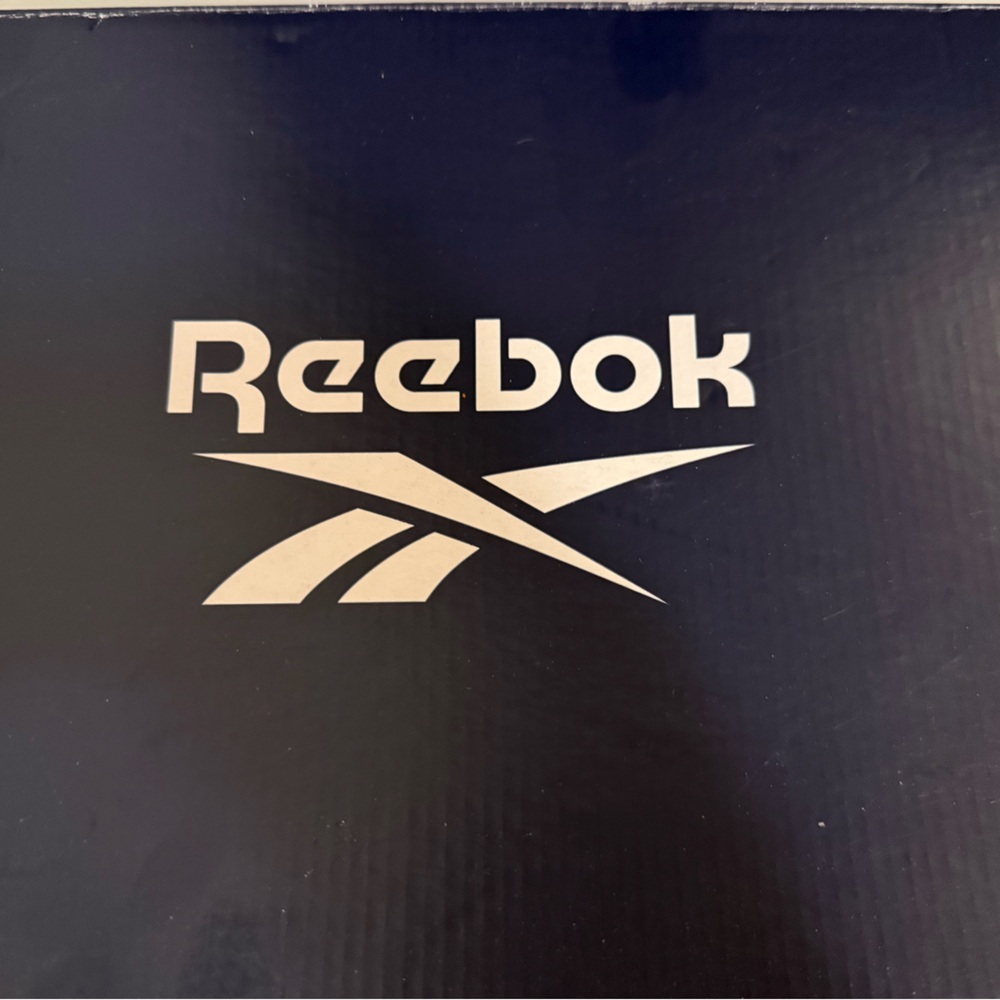 Reebok Black and White Logo Box